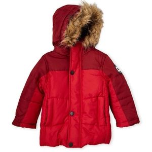 NWT Ben Sherman Kids Puffer Coat w/ Faux Fur Hood!